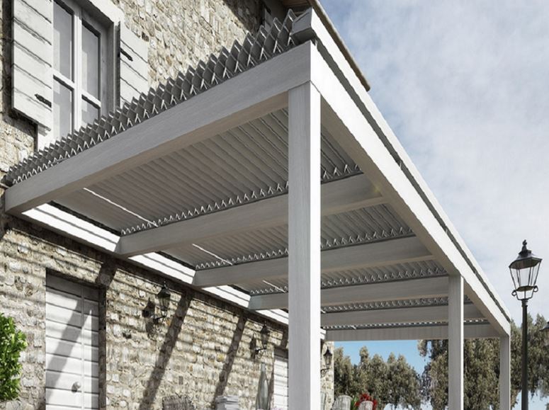 COPERTURE FRANGISOLE LAMELLE ORIENTABILI
